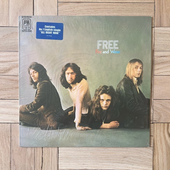 Free “Fire and Water” LP w/ original inner sleeve. A&M Records. 1970. - Picture 1 of 6